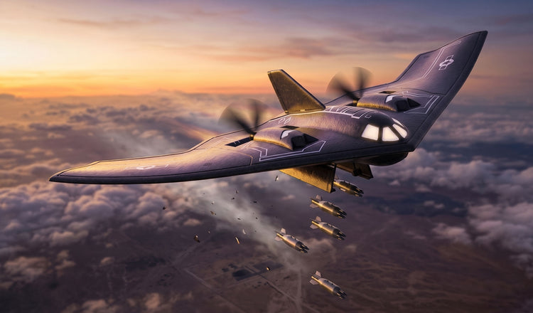 RC Stealth Aircraft - Ready-to-Fly B-2 Stealth Bomber Thrills