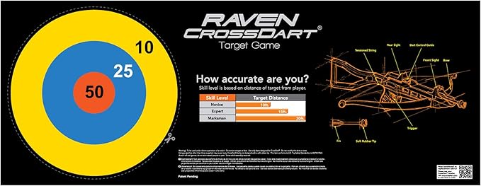 Westminster Raven Cross Dart Rifle