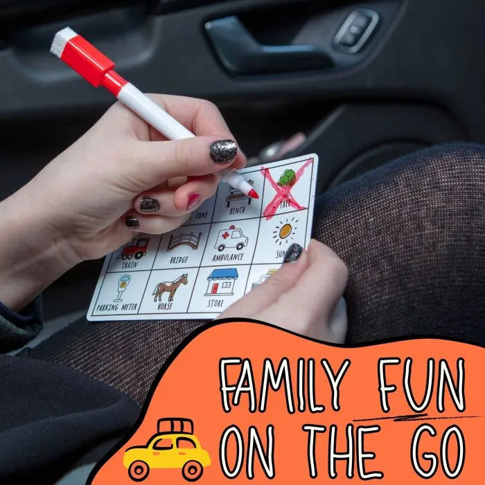 Window Bingo - Spot Road Trip Finds