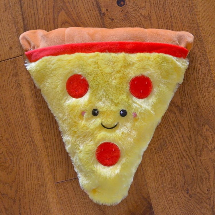 Wrap a Roni Pizza Blanket - Plush Pillow Combo by Buddy & Barney