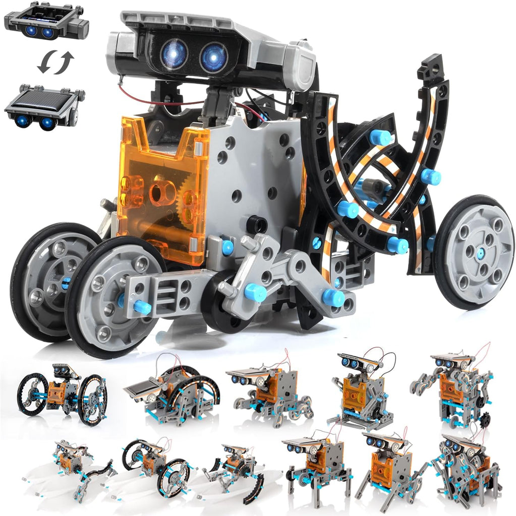 14-in-1 Solar Robot Kit for Kids