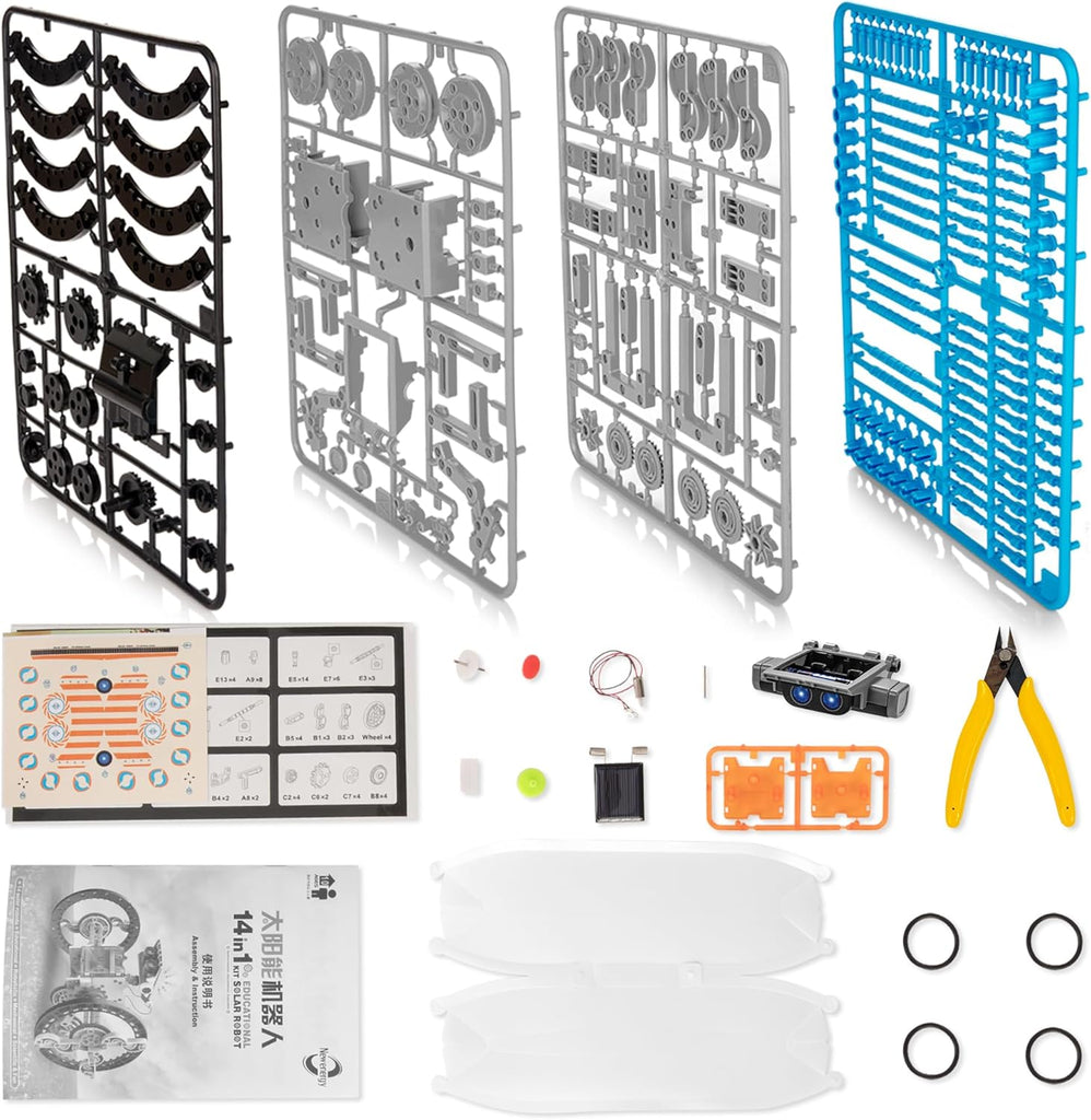 14-in-1 Solar Robot Kit for Kids