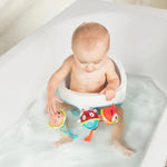 LILLIPUTIENS 3 Floating Bath Balls - Suction Cup Water Fun