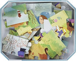 Janod 4 Seasons Suitcase Puzzle - 36 Pieces with Model Poster