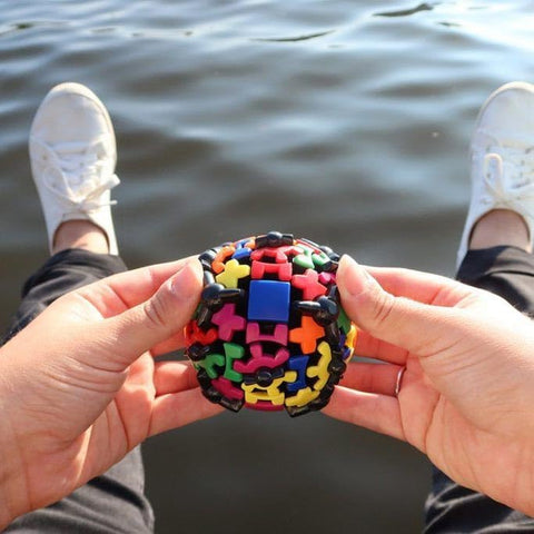 Meffert's Gear Ball - Spinning 3D Gear Puzzle Challenge