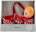 LILLIPUTIENS Agathe Baby Doll & Carrier - Soft Nurture Set