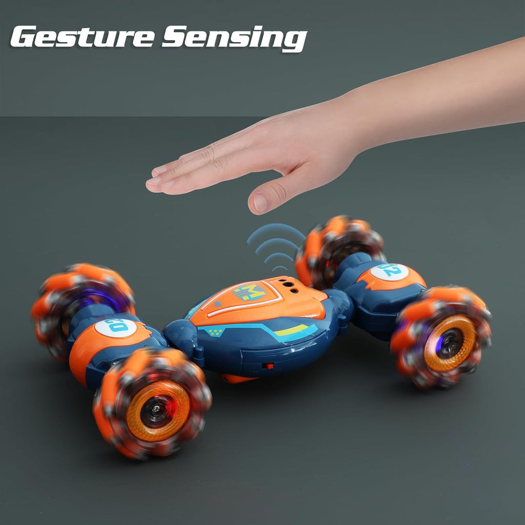 4WD Gesture Sensing RC Stunt Car with Lights & Music