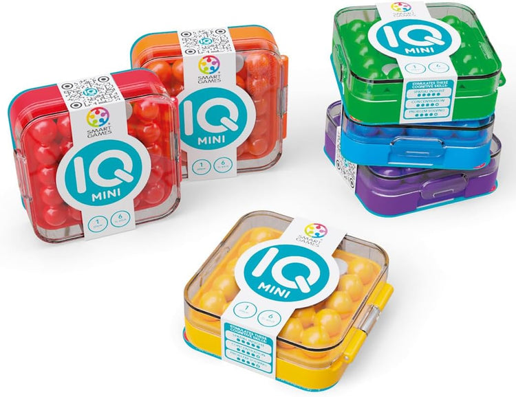 SmartGames IQ Mini - Pocket Puzzle with Custom Challenges