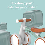 4-Wheel Baby Balance Bike for Toddlers