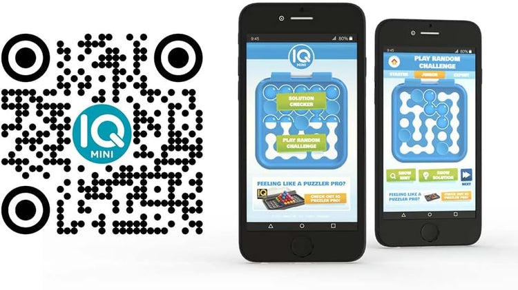 SmartGames IQ Mini - Pocket Puzzle with Custom Challenges