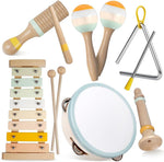 Baby Musical Instruments-Montessori Wooden Toys for Toddlers