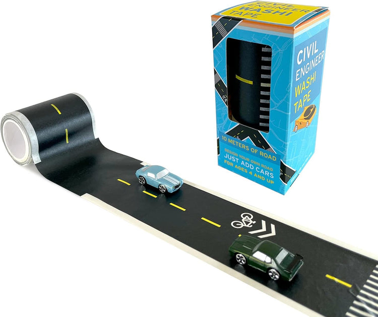 Civil Engineer Washi Tape - Build Roads on Your Floor