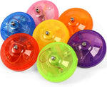 7 Pack Light Up Gyro Wheels Toy Set
