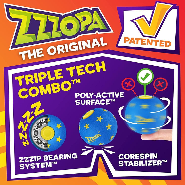 Meteor Zzzopa Ball - Bounce it, Spin It, Fidget!
