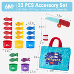10-in-1 Montessori Cloth Fishing & Learning Toy
