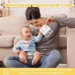Montessori Busy Cube Toy – Educational Sensory Activity Cube for Toddlers