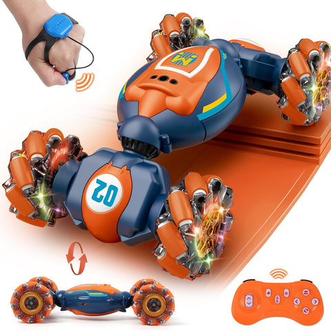 4WD Gesture Sensing RC Stunt Car with Lights & Music