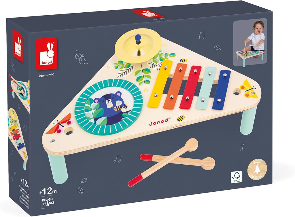 Musical Forest Musical Table - Woodland Percussion Playset