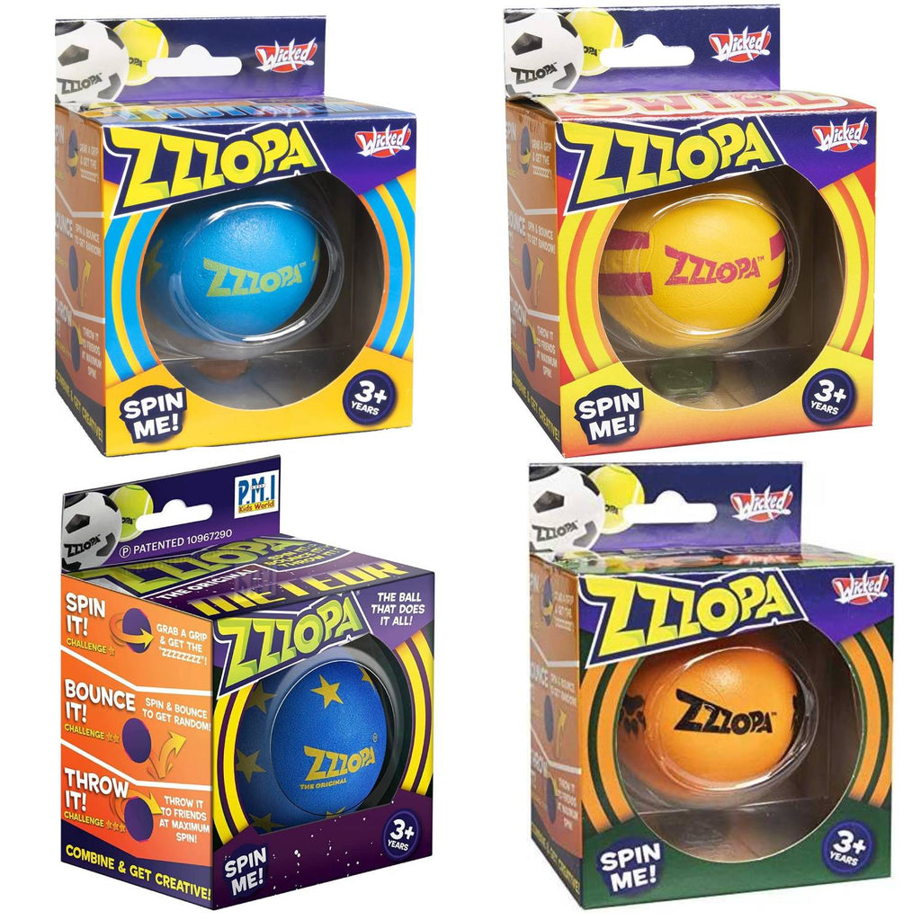 Zzzopa Fun Series- Bounce it, Spin It, Fidget!