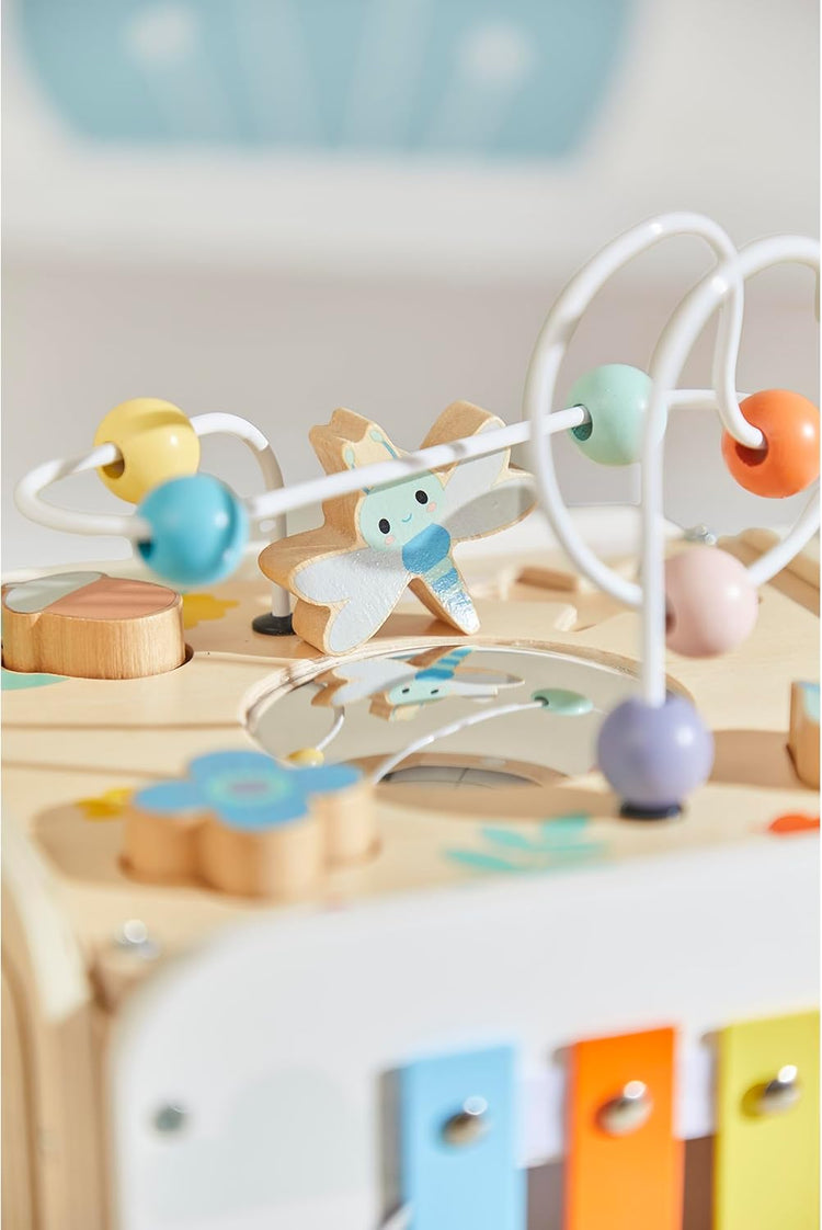 Janod Pure Large Multi-Activity Cube - 8 Activities and Loops