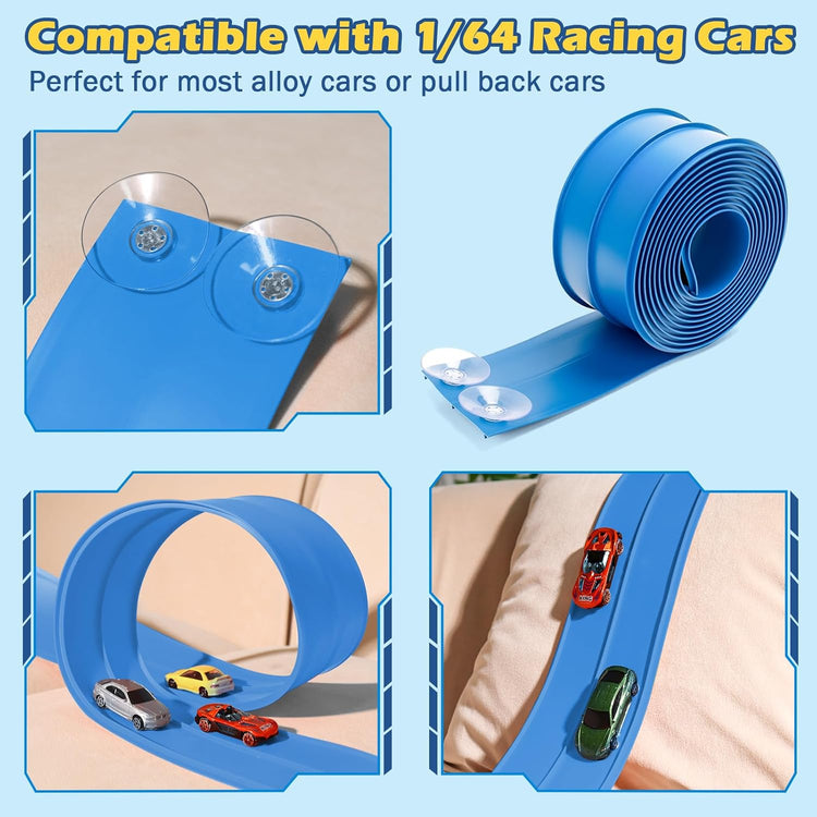 15 Ft Flex Tracks Race Track Set