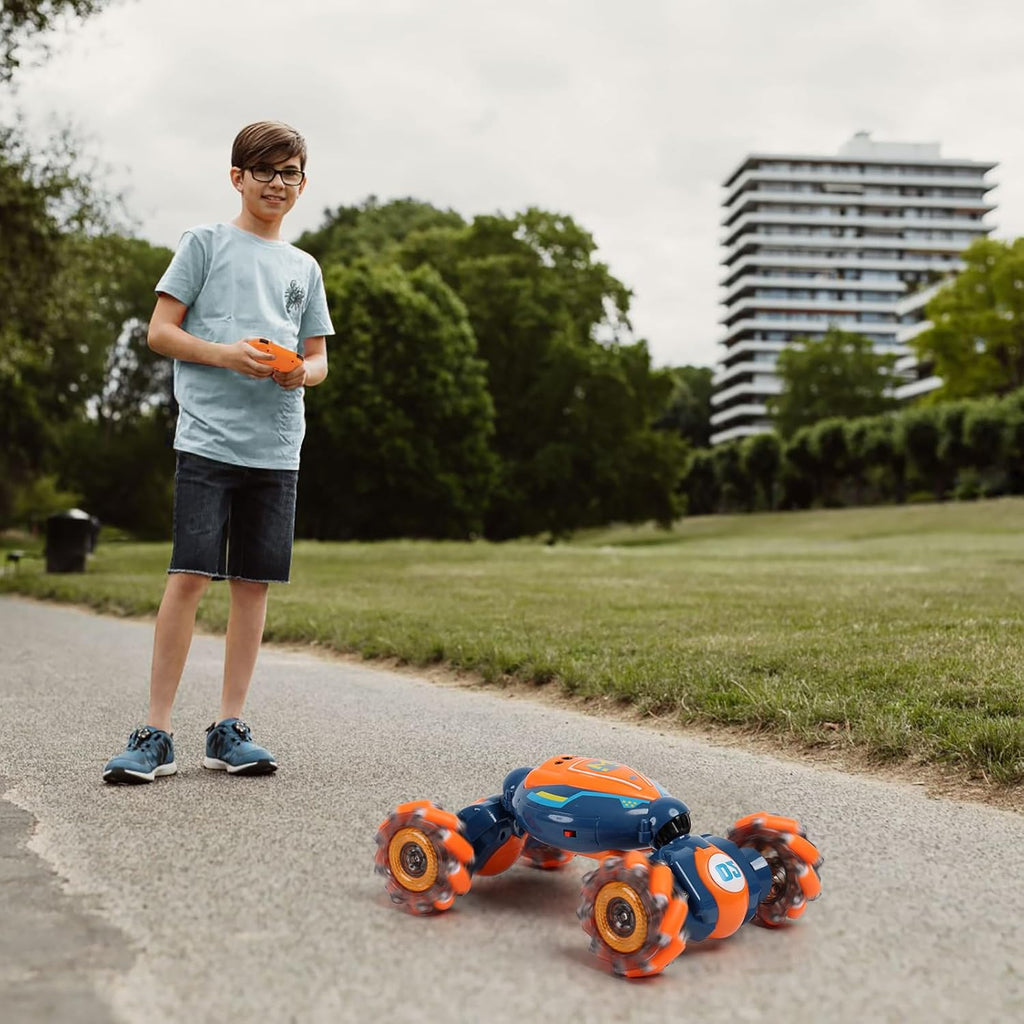 4WD Gesture Sensing RC Stunt Car with Lights & Music