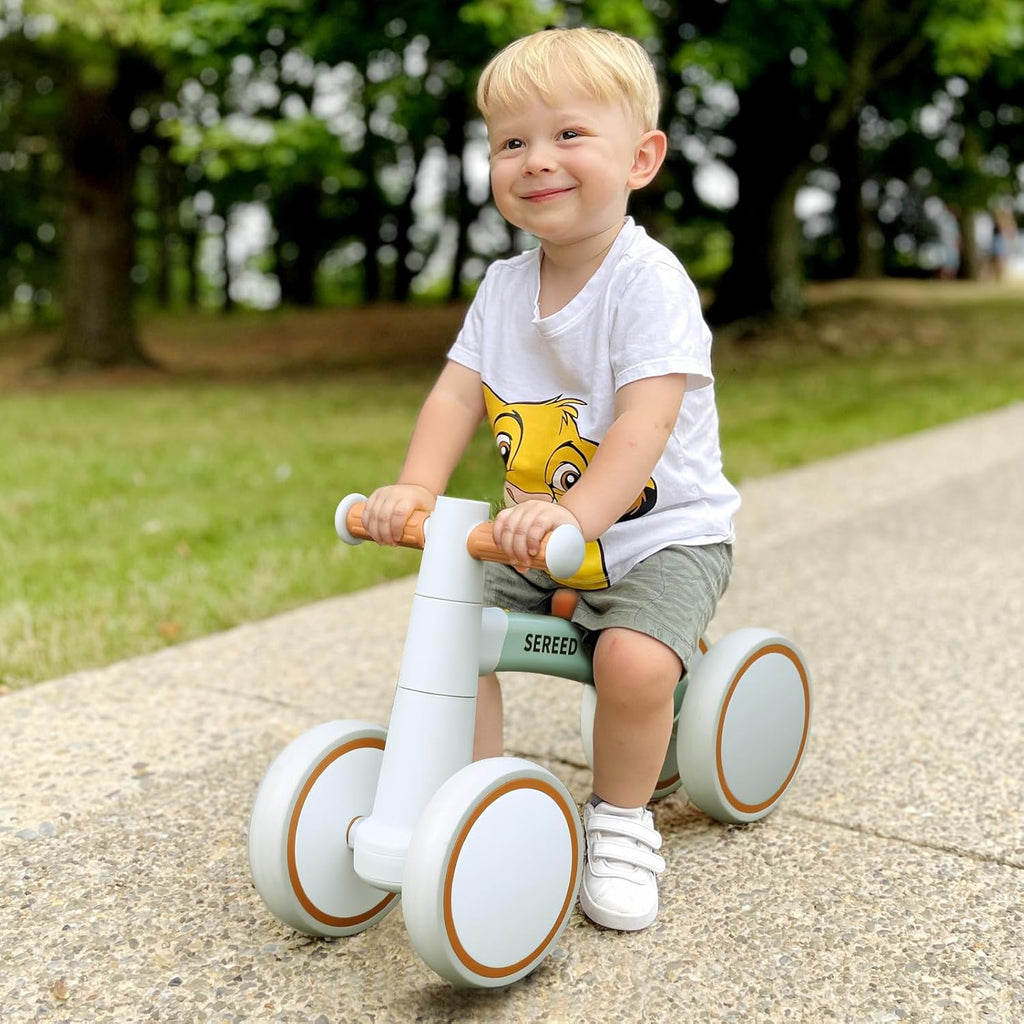 4-Wheel Baby Balance Bike for Toddlers