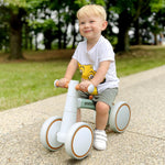 4-Wheel Baby Balance Bike for Toddlers
