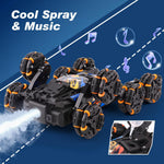 Cool 8 Wheels Hand Controlled RC Stunt Car Toys