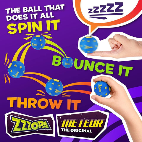 Meteor Zzzopa Ball - Bounce it, Spin It, Fidget!
