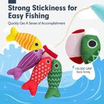 10-in-1 Montessori Cloth Fishing & Learning Toy