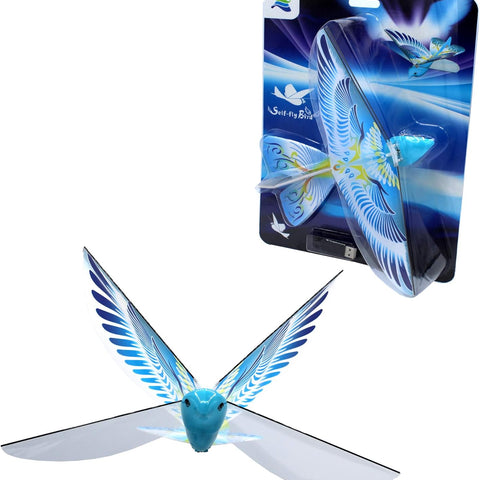 Self Flying eBird Blue Pigeon - Electronic Flying Bird Drone Toy
