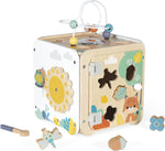 Janod Pure Large Multi-Activity Cube - 8 Activities and Loops
