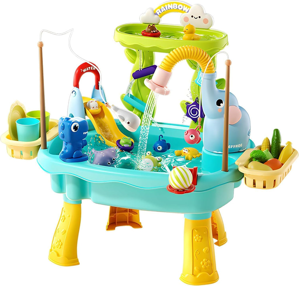 Kids Sensory Water Table with Electric Pump