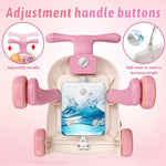 3-in-1 Baby Walker & Activity Center – Early Educational Push Toy with Music Panel
