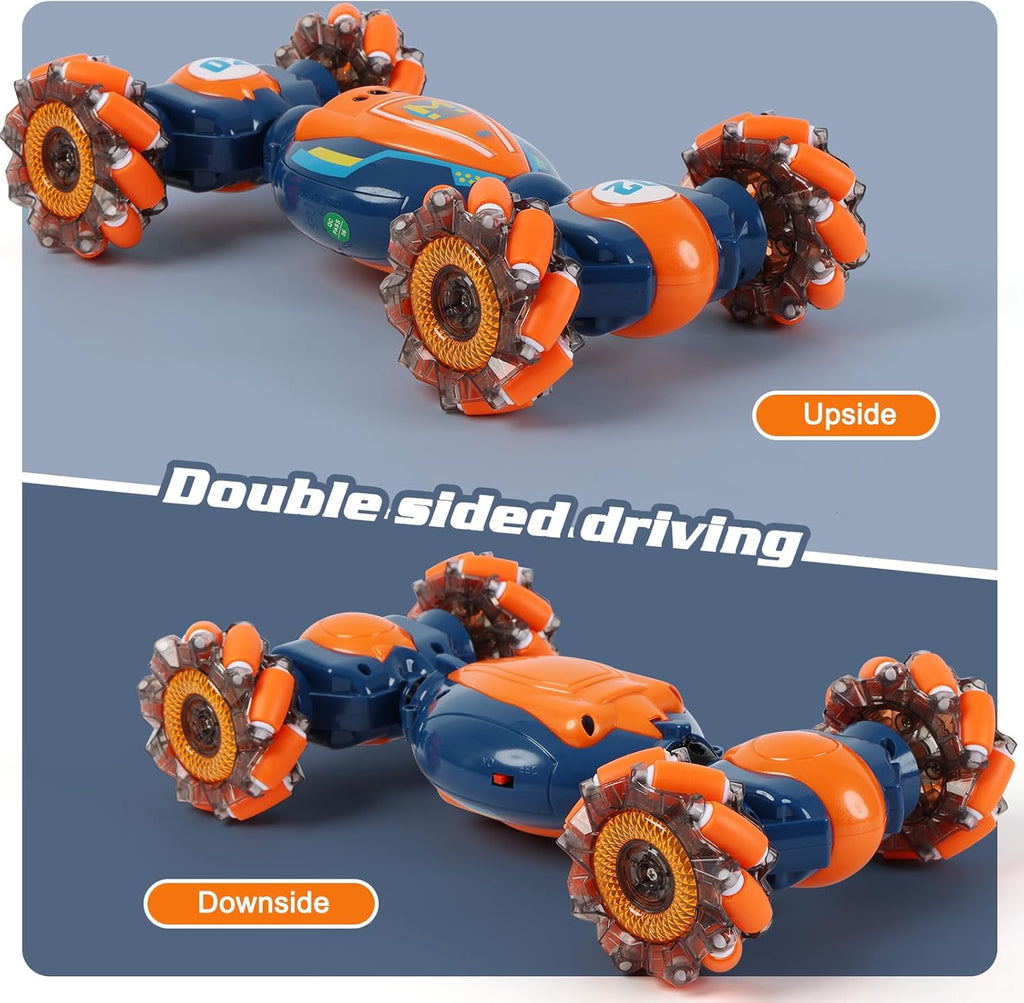 4WD Gesture Sensing RC Stunt Car with Lights & Music