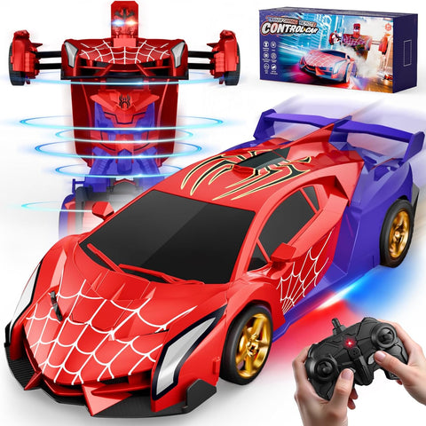 Spider Transforming RC Car with Lights
