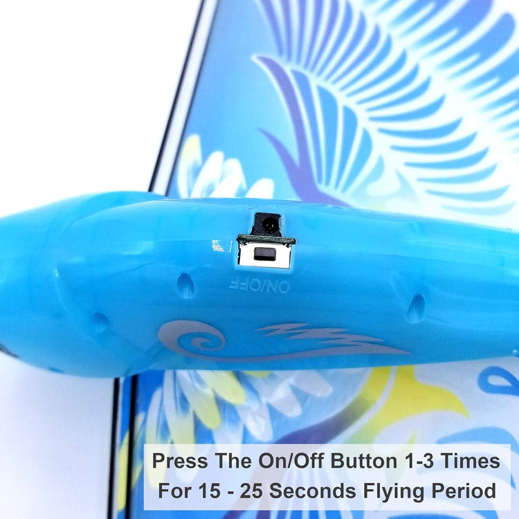 Self Flying eBird Blue Pigeon - Electronic Flying Bird Drone Toy