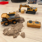 11-Channel RC Metal Excavator with Lights