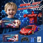 Spider Transforming RC Car with Lights