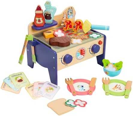 Bluey Wooden Tea Party Play Set (18 pcs)