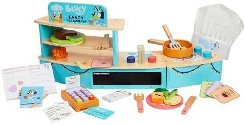 Bluey Wooden Tea Party Play Set (18 pcs)