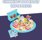 Bluey Wooden Tea Party Play Set (18 pcs)