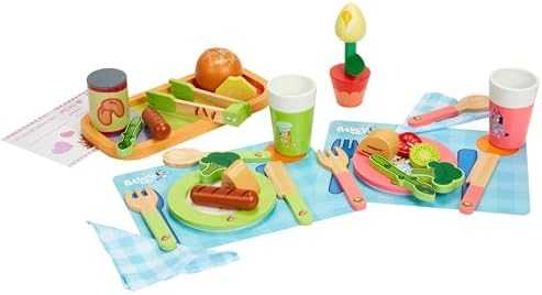 Bluey Wooden Tea Party Play Set (18 pcs)