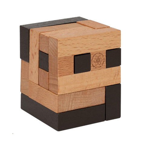 Einstein Letter Block Puzzle - 14 Pieces, 12 Challenges