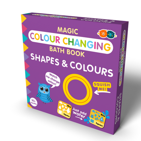 Buddy & Barney Shapes & Colours - Colour Changing Bath Book