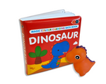 Buddy & Barney Dinosaur Colour Changing Bath Book - Magical Water Fun