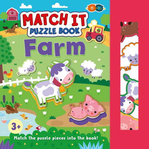 Buddy & Barney Match It Puzzle Book - Farm