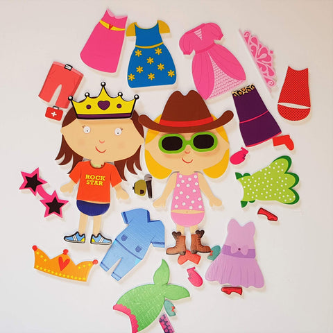 Buddy & Barney Fancy Dress - Bath Stickers