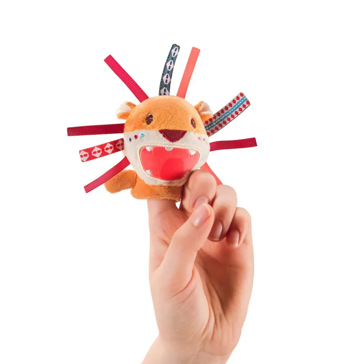 LILLIPUTIENS Jack Roars Book - Lion Finger Puppet Story